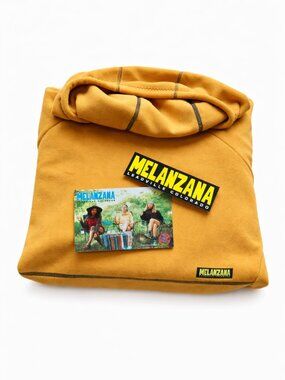 NEW! Melanzana Fleece HEAVY Women’s XL Wind Pro Hoodie Elk Yellow